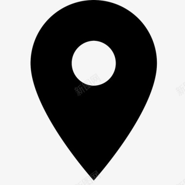 公共交通标识icon坐标图标