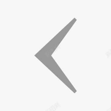 公共交通标识左箭头图标