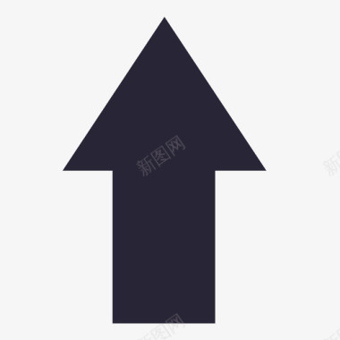 公共交通标识箭头图标