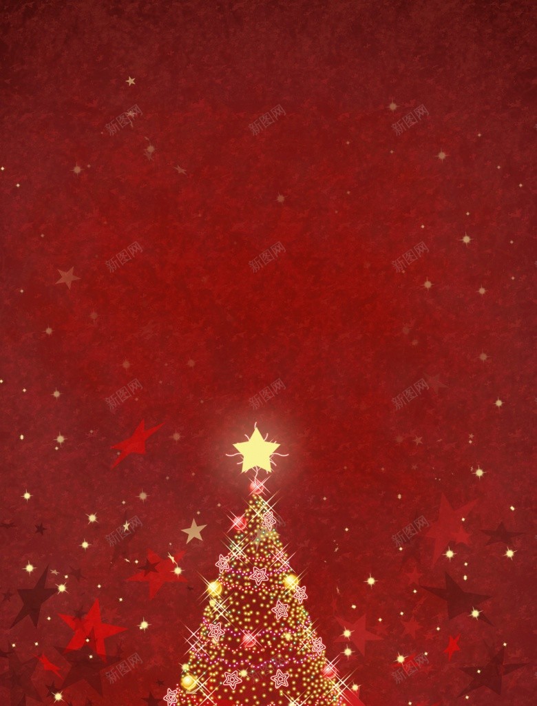 灯光圣诞树红色圣诞jpg设计背景_88icon https://88icon.com 灯光 圣诞树 红色 圣诞