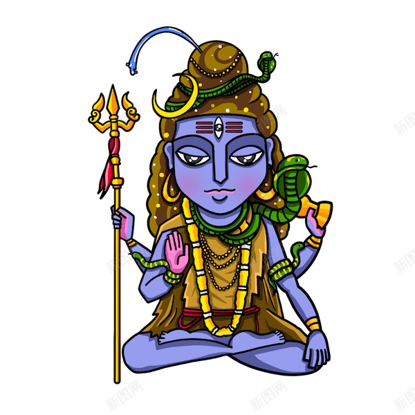 湿婆湿婆神png免抠素材_88icon https://88icon.com 湿婆 湿婆神