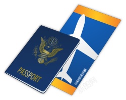 护照途径素材