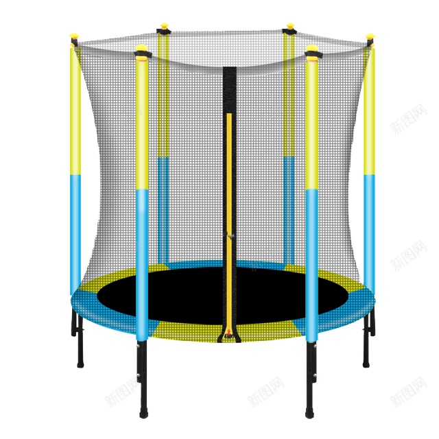 蹦床跳床png免抠素材_88icon https://88icon.com 弹跳床 跳床 蹦床