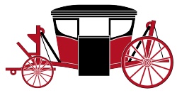 客车厢四轮马车素材