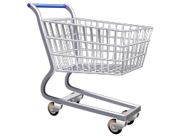 同shoppingtrolley购物手推车素材