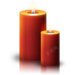 蜡烛candle的复数素材