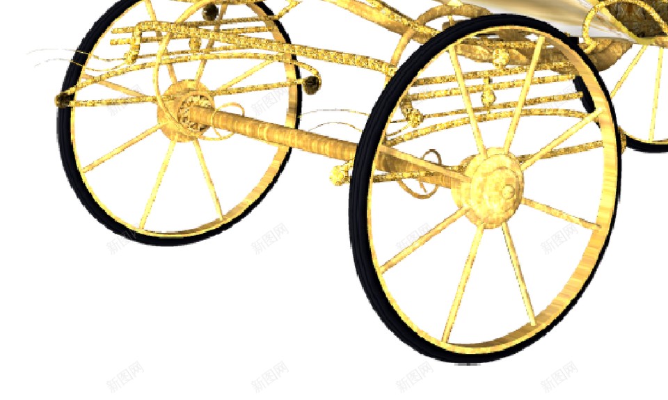 客车厢四轮马车png免抠素材_88icon https://88icon.com 四轮马车 客车厢