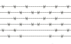 铁丝网越空追击素材