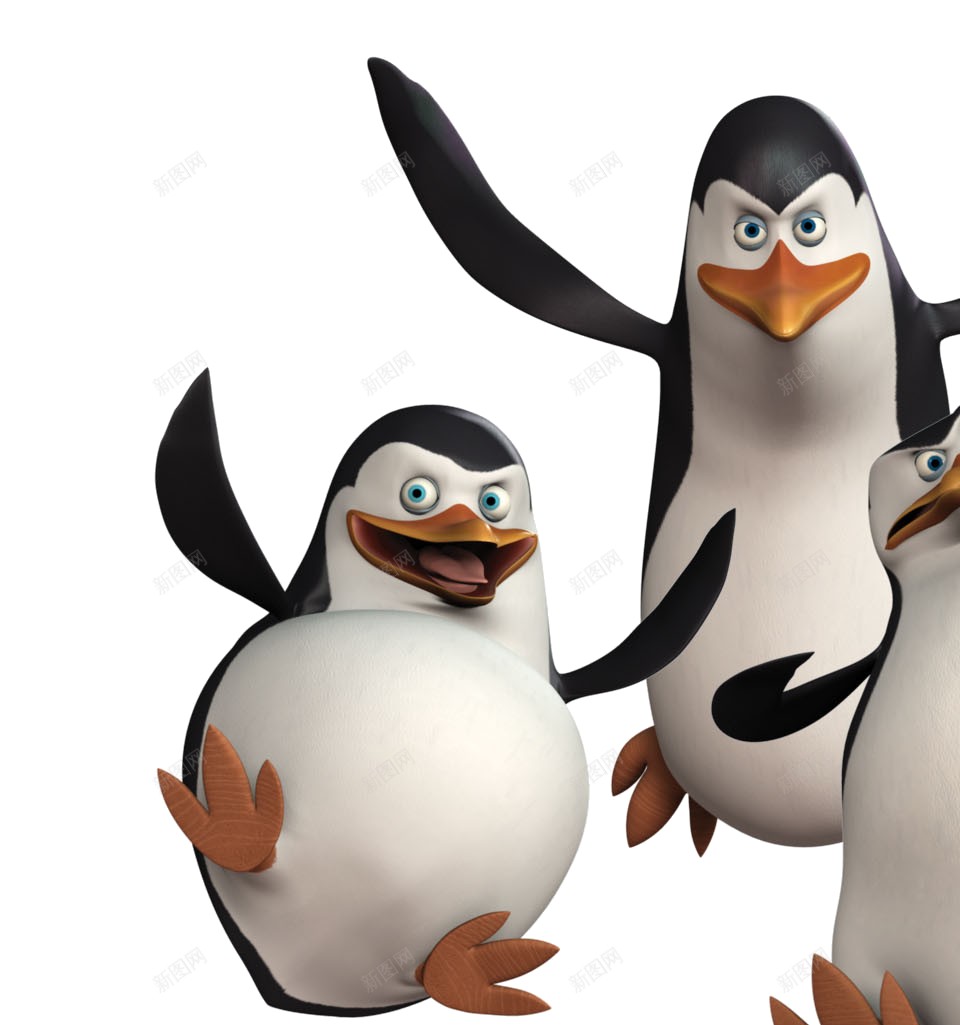 企鹅penguin的复数png免抠素材_88icon https://88icon.com penguin的复数 企鹅