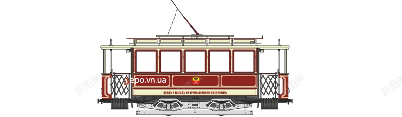 有轨电车png免抠素材_88icon https://88icon.com 有轨电车
