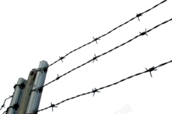 铁丝网越空追击素材
