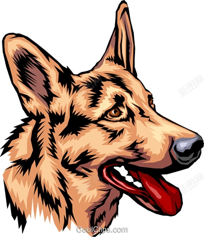 德国牧羊犬狼犬png免抠素材_88icon https://88icon.com 德国牧羊犬 狼犬