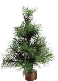 圣诞树采油树松柏树绿色素材