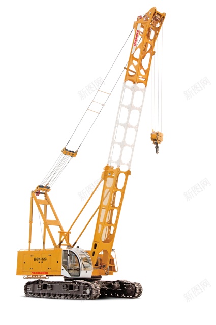 起重机吊车png免抠素材_88icon https://88icon.com 吊车 起重机
