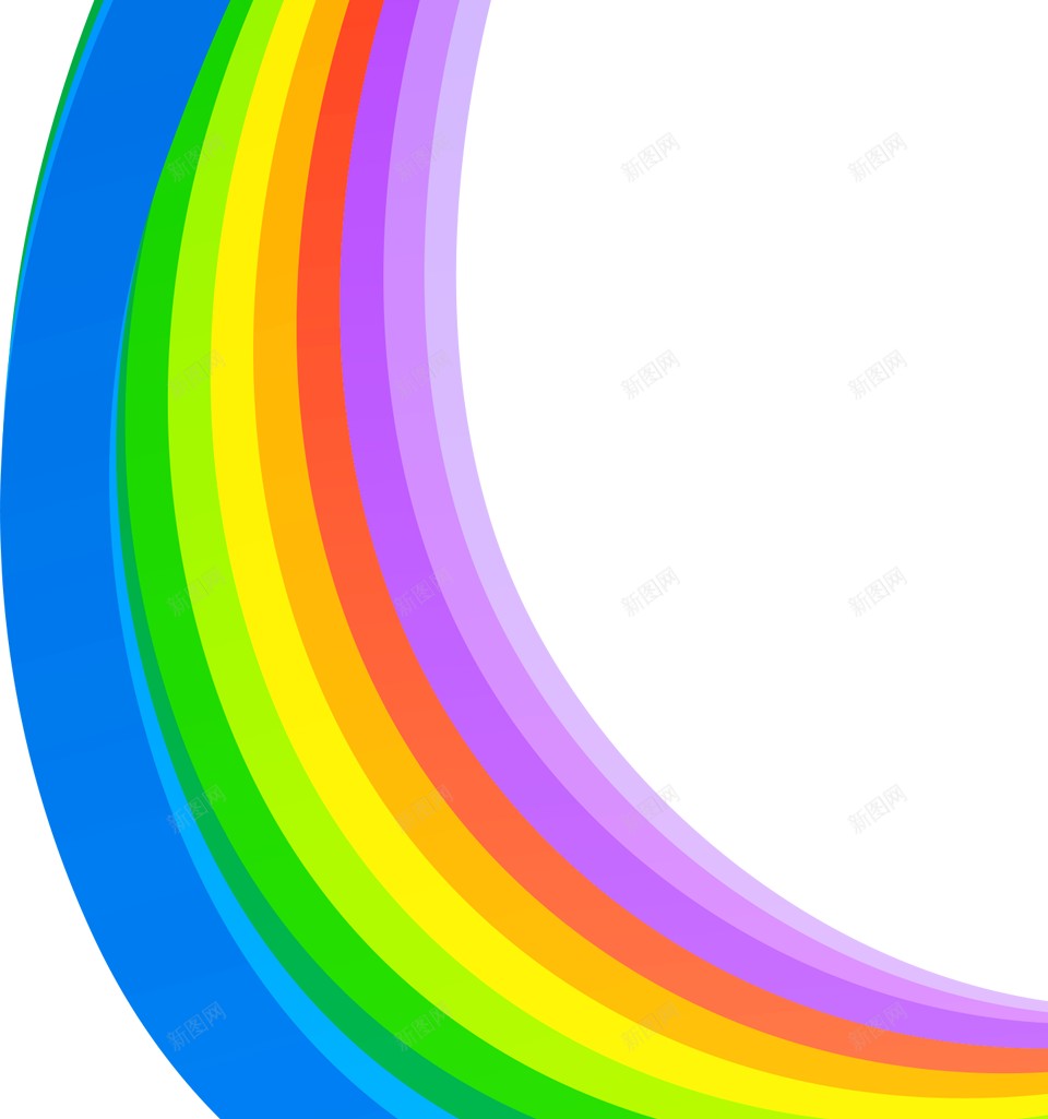 虹彩虹png免抠素材_88icon https://88icon.com 彩虹 虹