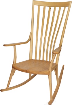 家具木椅摇椅素材