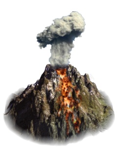 火山素材