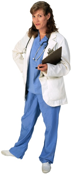 医生和护士医护人员素材