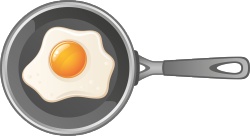 煎蛋荷包蛋素材