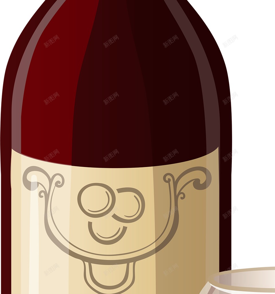 葡萄酒酒果酒png免抠素材_88icon https://88icon.com 葡萄酒 酒果酒