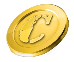硬币金属货币素材