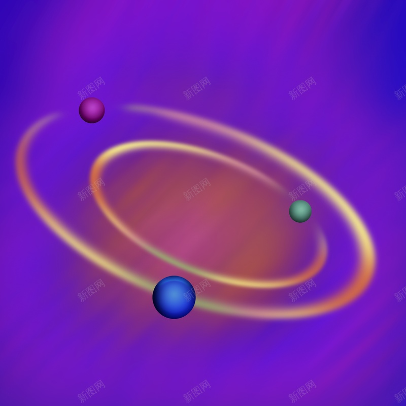宇宙空间变幻psd设计背景_88icon https://88icon.com 宇宙 椭圆形 空间 紫色调