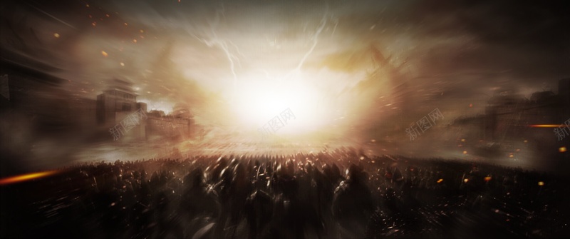 战斗气氛背景背景