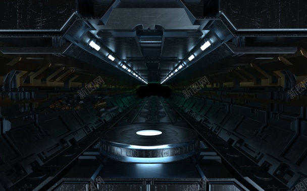 科技背景宇宙飞船科幻战舰背景背景