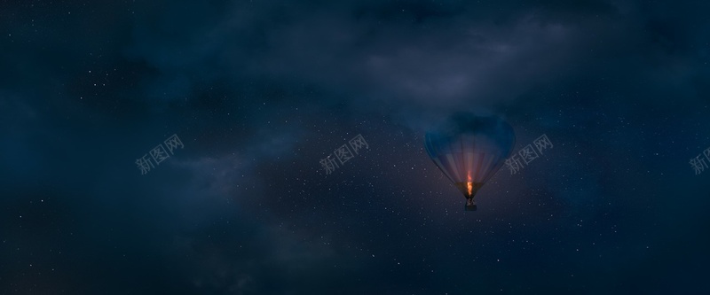 夜空psd_88icon https://88icon.com 夜空 摄影 星云 星海 星空 星际 海报banner 热气球 风景