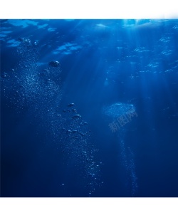 深海质感背景浪漫梦幻背景图高清图片