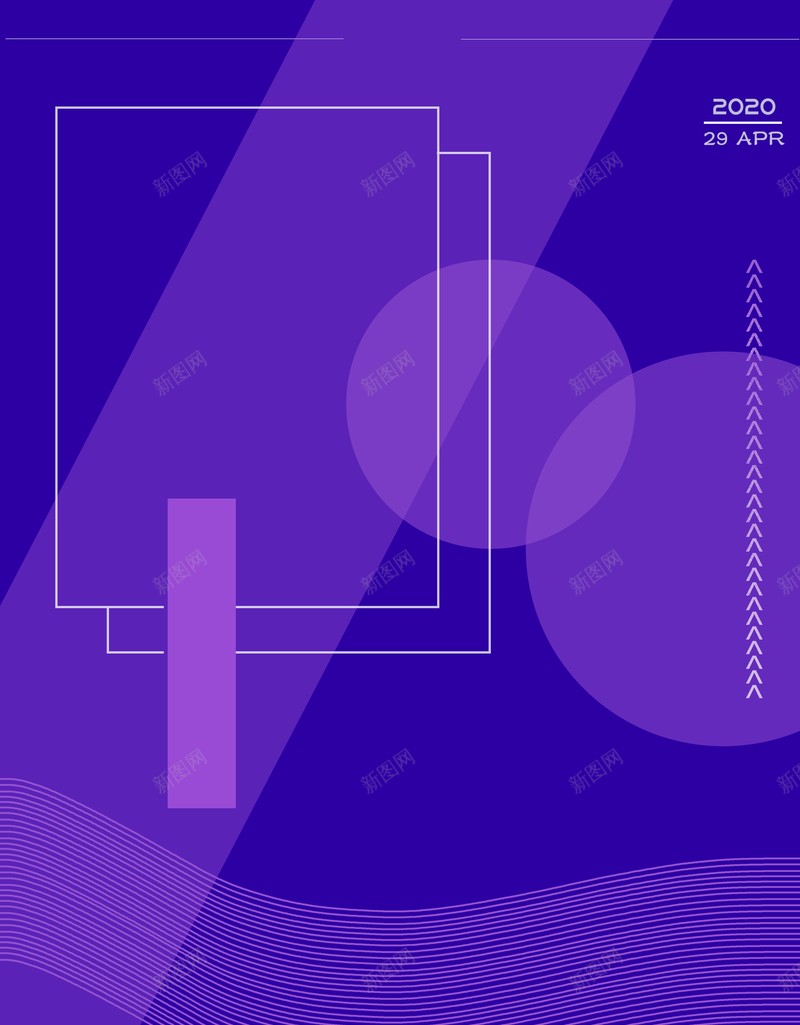 紫色简洁线条psd设计背景_88icon https://88icon.com 空间 简单 紫色 线条