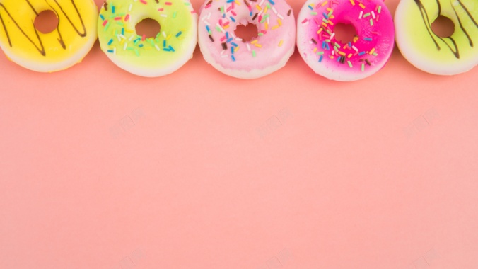马卡龙背景粉色蛋糕甜点背景