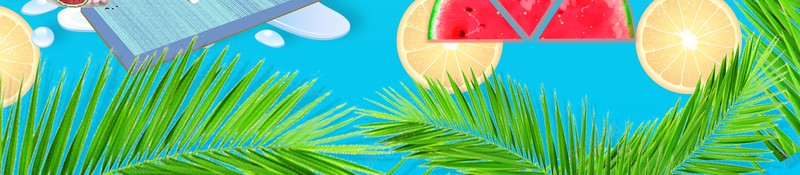 夏至西瓜柠檬树叶冰块手绘人物燕子psd设计背景_88icon https://88icon.com 冰块 夏至 手绘人物 柠檬 树叶 燕子 西瓜