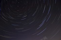 海洋星轨星轨天空素材夜晚高清图片