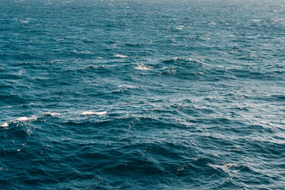 蓝色大海背景png背景