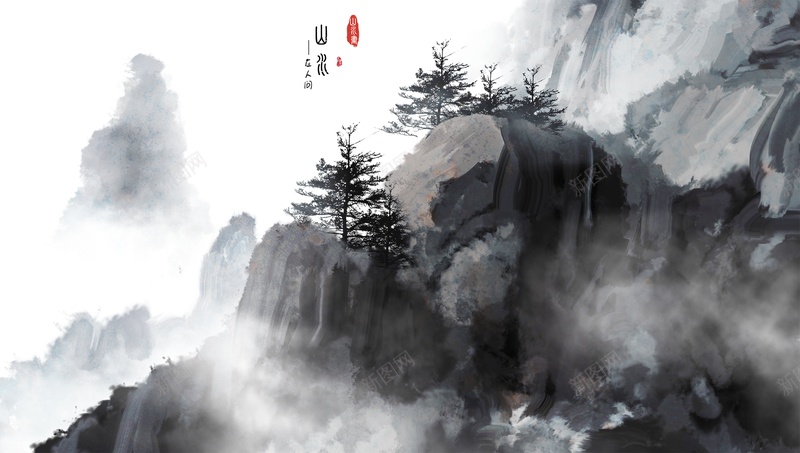 中国风背景创意素材psd设计背景_88icon https://88icon.com 中国风 背景 创意 素材