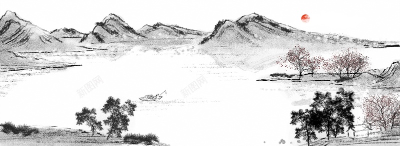 中国风背景创意素材背景