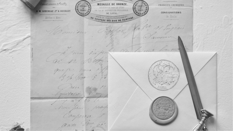 简约高雅黑白信纸图psd设计背景_88icon https://88icon.com 信封 信纸 信边框 简约 黑白背景