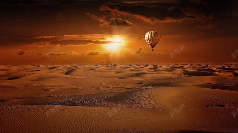 热气球沙漠旅行阳光jpg设计背景_88icon https://88icon.com 热气球 沙漠 旅行 阳光