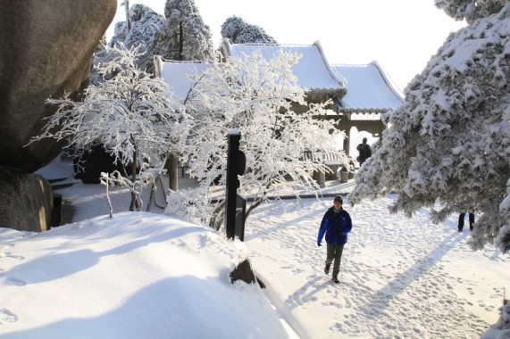 安徽安庆天竺山雪景图片第7张摄影图片