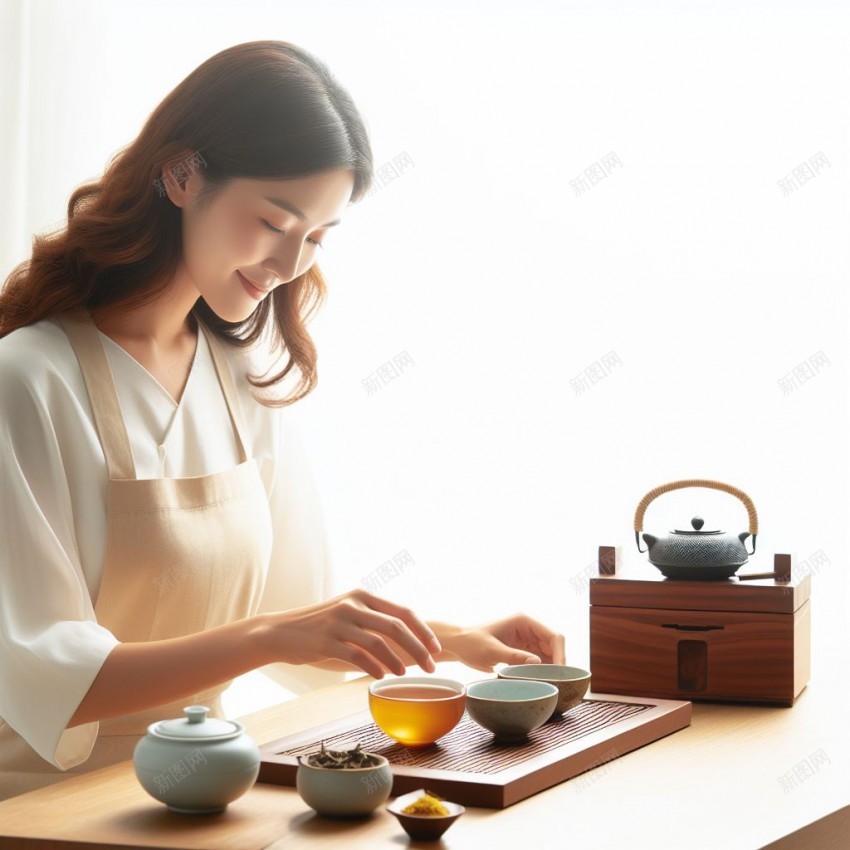 泡茶的女士jpg设计背景_88icon https://88icon.com 泡茶 茶艺 新茶 喝茶 茶 优雅女士