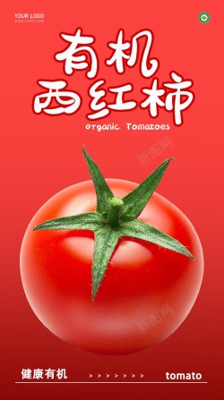 有机西红柿海报海报