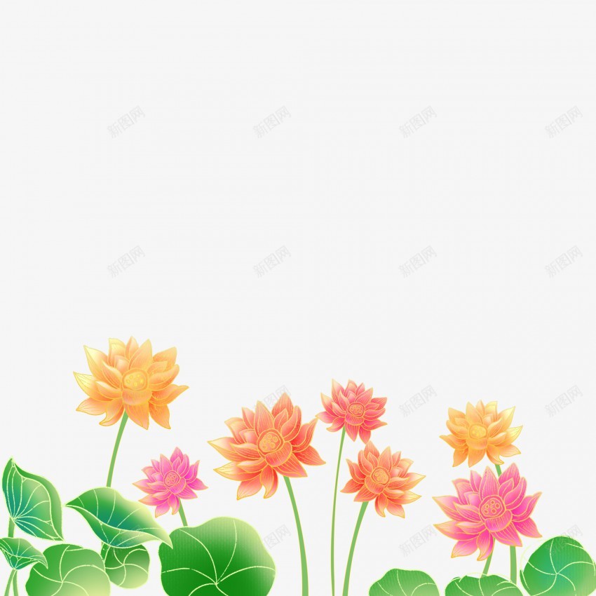 卡通绿色植物插画花朵png免抠素材_88icon https://88icon.com 花朵 花朵元素 花朵素材 花朵装饰 植物花朵 植物元素 植物素材 鲜花 鲜花元素 鲜花素材 鲜花装饰 卡通鲜花 莲花 莲花元素 莲花素材 莲花装饰 荷叶 荷叶元素 荷叶素材 荷叶装饰