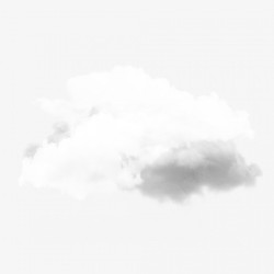 卡通插画装饰云朵云雾浮云元素素材