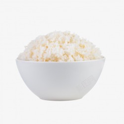 一碗香喷喷的白米饭素材