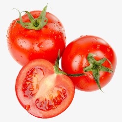 免扣水果PNG元素蔬菜食物西红柿1素材