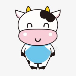 卡通生肖牛素材
