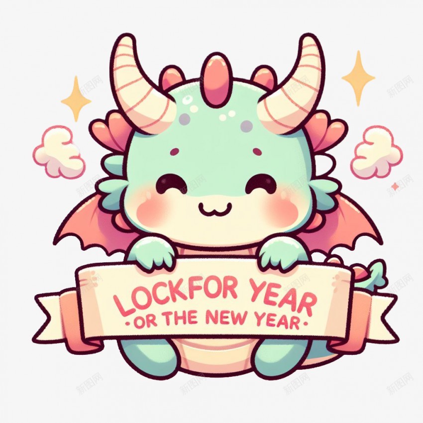 新年好运可爱卡通龙png免抠素材_88icon https://88icon.com 2024 新年快乐 2024 新年元素 2024龙 卡通龙 可爱 萌龙 龙 新年好运 可爱卡通龙