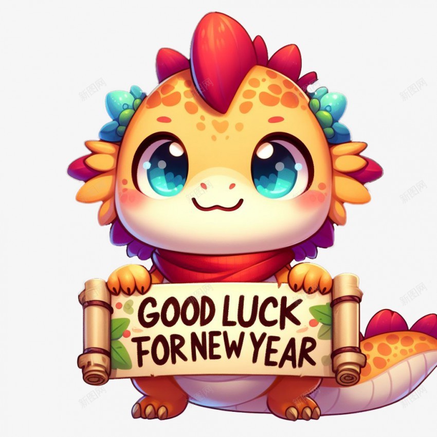 新年好运可爱卡通龙png免抠素材_88icon https://88icon.com 2024 2024龙 卡通龙 可爱 可爱卡通龙 新年元素 新年好运 新年快乐 萌龙 龙 龙宝宝