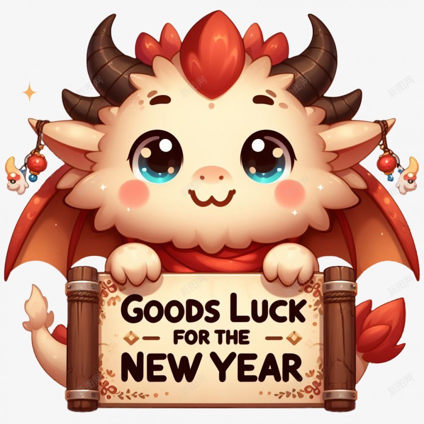 新年好运可爱卡通龙png免抠素材_88icon https://88icon.com 2024 新年快乐 2024 新年元素 2024龙 卡通龙 可爱 萌龙 龙 新年好运 可爱卡通龙